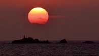 El faro solar de las islas Formigues