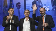 Montenegro elogia la “moderación” de Feijóo y Weber pide “enseñar la puerta” a Sánchez