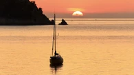 El amanecer del velero de La Fosca