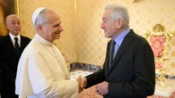 Robert De Niro se reúne con el papa León XIV en una emotiva audiencia familiar