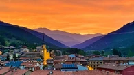 El cielo encendido del Pirineo Oriental