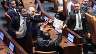 Dos diputados israelíes interrumpe el discurso de Trump para pedir el reconocimiento del Estado palestino