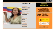 Activan una alerta para encontrar a Orlinda M. T., una mujer de 60 años desaparecida en Madrid