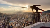 El gran salto a 225 metros de altura