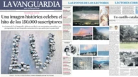 'La Vanguardia del suscriptor', un diario elaborado solo con contenidos de los lectores