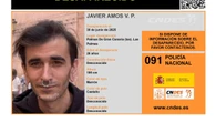En paradero desconocido Javier Amos V. P., un joven de 26 años desaparecido en Las Palmas de Gran Canaria