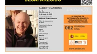 Activan una alerta para dar con Alberto Antonio L. J., un hombre de 56 desaparecido en Almería