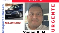 Sin rastro de Yunan R. H., un hombre desaparecido en Barcelona