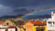 El arco iris doble del Remei