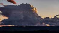 El gigantesco cumulonimbus con rayos, gran atracción meteorológica del fin de semana