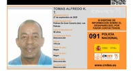 Activada una alerta para encontrar a Tomás Alfredo K. T., un hombre de 58 años desaparecido en Las Palmas de Gran Canaria