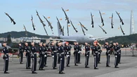 La exhibición aeroespacial y de defensa en Seúl entre otras imágenes del dia
