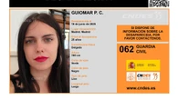 Activan una alerta para encontrar a Guiomar P. C., una joven de 25 años desaparecida en Madrid