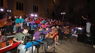 Tarde de música de la Seu d'Urgell en la Plaça del Rei de Barcelona