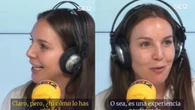 Inés Hernand, 33 años, presentadora: '''La Familia de la Tele' es una experiencia naufragada''