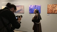 Isaura Marcos explora el arte abstracto tras dejar el monasterio de Pedralbes: “Creo de la nada”