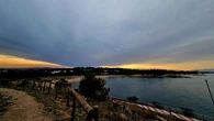 El gran techo de nubes de L'Escala