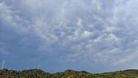 Espectáculo de nubes mastodónticas