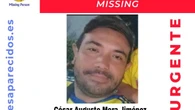 Activan una alerta para encontrar a César Augusto Mora Jiménez, un hombre de 49 años desaparecido en Granada