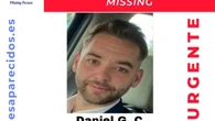 En paradero desconocido Daniel G. C., un hombre de 32 años desaparecido en Sevilla