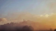 Amanecer onírico en Olot