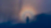 Olas de niebla y espectro de Brocken