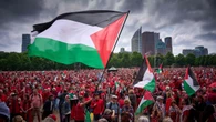 El movimiento ‘March to Gaza’ no ha hecho ningún llamamiento al silencio digital, al contrario de lo que dice una cadena de WhatsApp