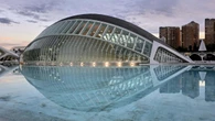 Futurismo arquitectónico de L'Hemisfèric