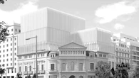 El Museo Carmen Thyssen quiere elevarse nueve plantas sobre el cine Comedia