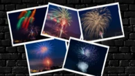 Los fuegos artificiales iluminan Vic