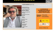 Activada una alerta para encontrar a Leocadio D. P. C., un hombre de 57 años desaparecido en Málaga