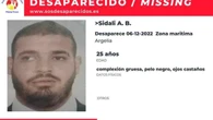 Sin rastro de Sidali A. B., un joven de 25 años desaparecido en Argelia