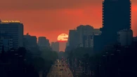 El gran sol de la Diagonal de Barcelona