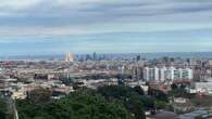 Las torres de Barcelona desde Collserola