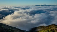 Mares de niebla en la sierra de Bellmunt