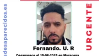 Se busca a Fernando U. R., un hombre de 49 años desaparecido en Granada