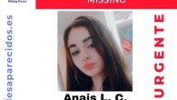 Activada una alerta para encontrar a Anais L. C., una menor de 15 años desaparecida en Barcelona