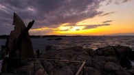 El mágico atardecer 'gironí'