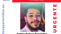 Activada una alerta para encontrar a Andrés Salinas Fernández, un joven de 22 años desaparecido en Mallorca
