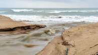 Inundaciones y otras secuelas del temporal en la Costa Daurada, en imágenes