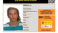 Sin rastro de Erika G. G., una mujer de 46 años desaparecida en Las Palmas de Gran Canaria