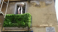 El balcón patas arriba del Poblenou