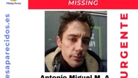 Sin rastro del paradero de Antonio Miguel M. A., un hombre de 39 desaparecido en Oporto