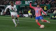 El Atlético golea a un Elche que no fue rival