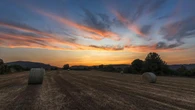 Atardeceres de nubes altas en el Alt Penedès