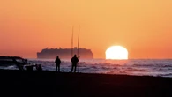 El amanecer de los pescadores en Gavà