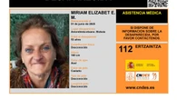 Sin rastro de Miriam Elizabet E. M., una mujer de 53 años desaparecida en Bizkaia