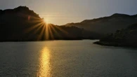 El sol en Siurana y la luna en Prades