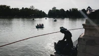 El atardecer de plata de El Retiro