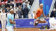 Nadal ya prepara los Juegos: gana en dobles